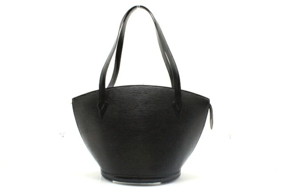 LOUIS VUITTON Saint Jacques Shopping Shoulder Bag Epi Noir Black